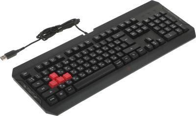 Клавиатура A4 Bloody Q100 черный USB Multimedia for gamer