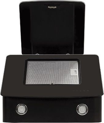 Вытяжка каминная наклонная ELIKOR КВАРЦ 60П-1000-Е4Д черный/черное