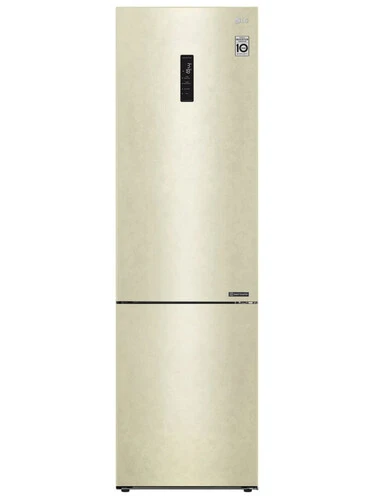 Холодильник LG GA-B509 CECL бежевый (FNF)