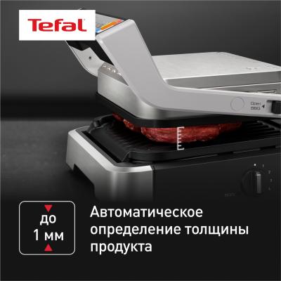 Электрогриль TEFAL Optigrill GC772D30 серый/черный