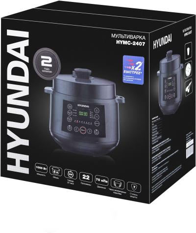 Мультиварка HYUNDAI HYMC-2407 черный