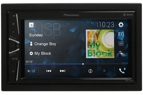 Автомагнитола USB/SD PIONEER DMH-G225BT 2DIN 4x50Вт