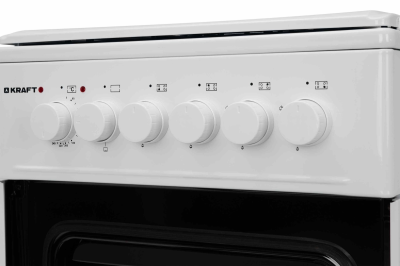 Плита газовая KRAFT KF-FSK5302EW белый
