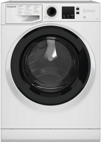 С/м фронтальная HOTPOINT NSS 6015 K RU белый/чёрный