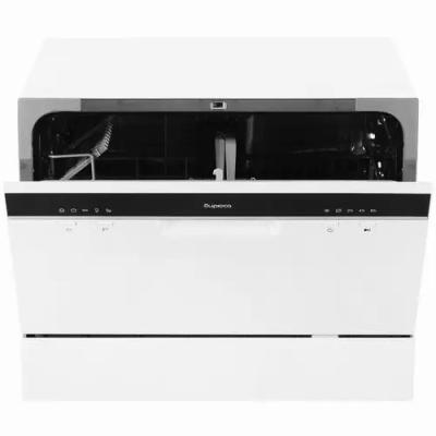 Посудомоечная машина компактная БИРЮСА DWC-506/5 W белый (6 компл)