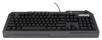 Клавиатура OKLICK 715G черный USB Multimedia for gamer LED (1680657)