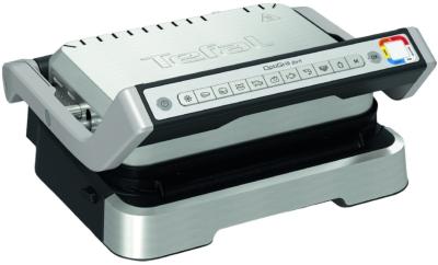 Электрогриль TEFAL Optigrill GC772D30 серый/черный