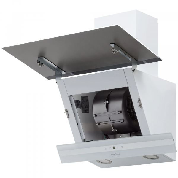 Вытяжка каминная наклонная KRONA IRMA A 600 white S