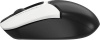Мышь A4Tech Fstyler FG12 Panda белый/черный оптическая (1200dpi) беспроводная USB (3but)