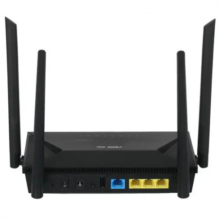 Wi-Fi роутер ASUS RT-AX53U AX1800 10/100/1000BASE-TX/4G ready черный