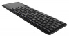 Клавиатура OKLICK 830ST черный USB беспроводная slim Multimedia Touch