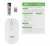 Мышь ACER OMR138 белый оптическая (1600dpi) беспроводная USB (3but) (ZL.MCEEE.01L)
