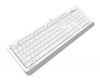 Клавиатура A4 Fstyler FK10 белый/серый USB Multimedia
