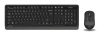 Клавиатура + мышь A4 Fstyler FG1010 клав:черный/серый мышь:черный/серый USB беспроводная Multimedia